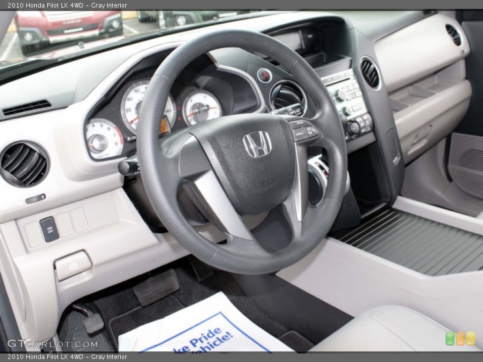Gray Interior Dashboard for the 2010 Honda Pilot LX 4WD #79715247