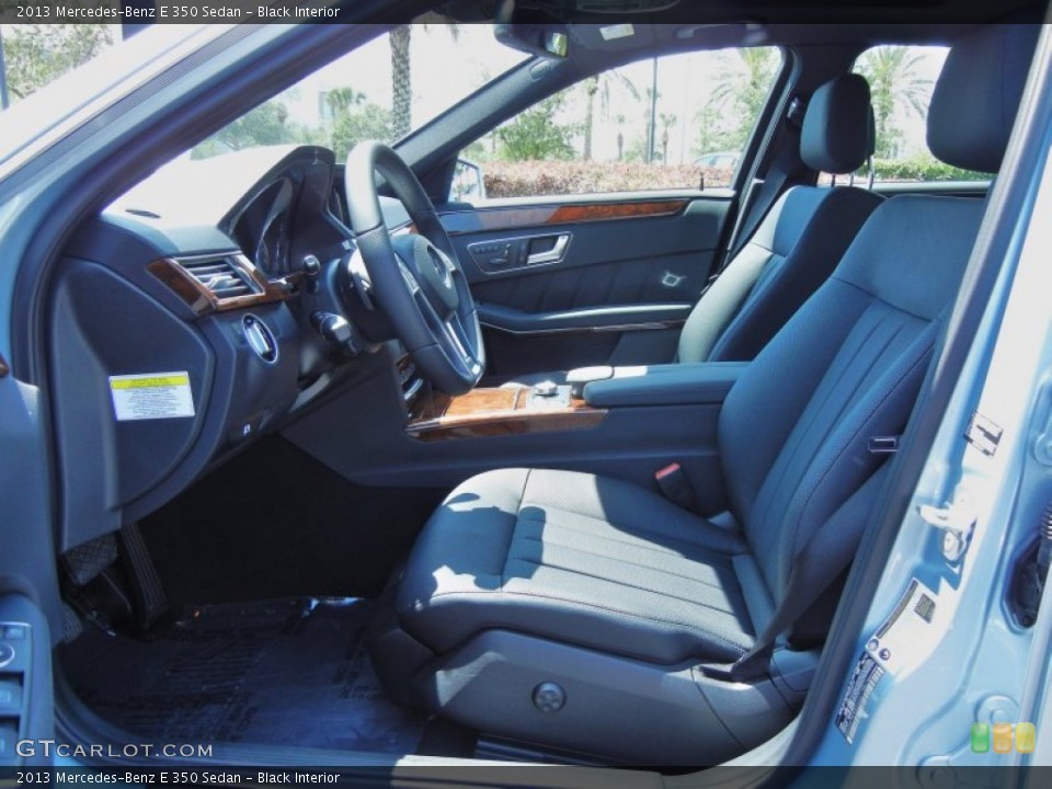 Black Interior Photo for the 2013 Mercedes-Benz E 350 Sedan #79719127