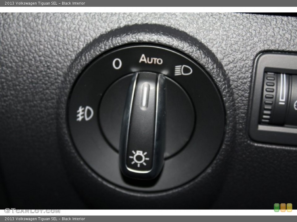 Black Interior Controls for the 2013 Volkswagen Tiguan SEL #79719271