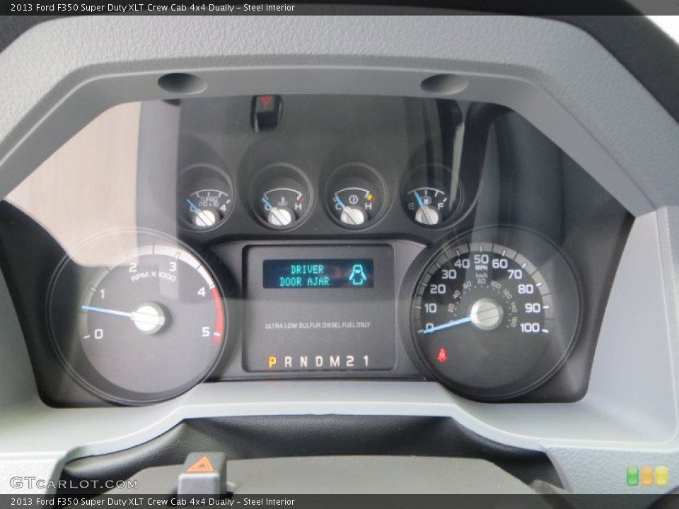 Steel Interior Gauges for the 2013 Ford F350 Super Duty XLT Crew Cab 4x4 Dually #79721544