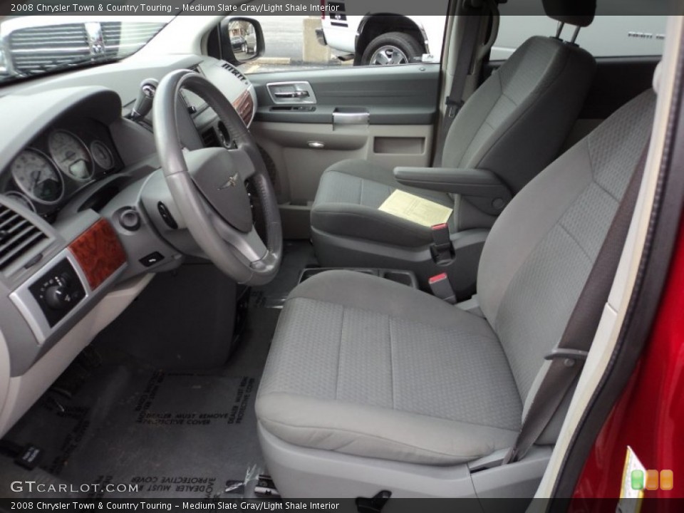 Medium Slate Gray/Light Shale Interior Photo for the 2008 Chrysler Town & Country Touring #79722829