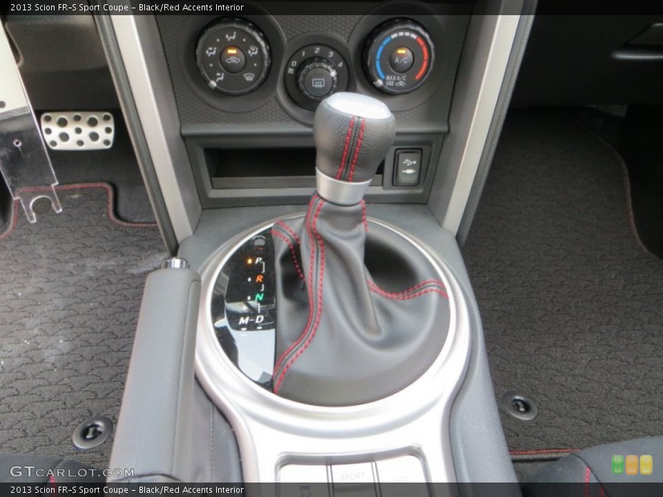 Black/Red Accents Interior Transmission for the 2013 Scion FR-S Sport Coupe #79722847