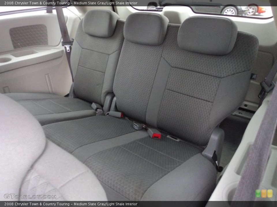 Medium Slate Gray/Light Shale Interior Rear Seat for the 2008 Chrysler Town & Country Touring #79723276
