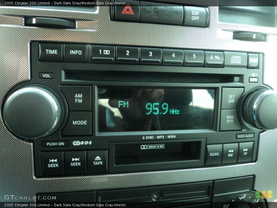 Dark Slate Gray/Medium Slate Gray Interior Audio System for the 2005 Chrysler 300 Limited #79723887