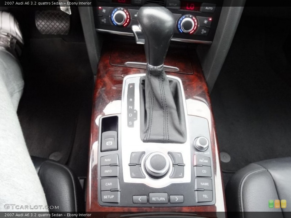 Ebony Interior Transmission for the 2007 Audi A6 3.2 quattro Sedan #79726229