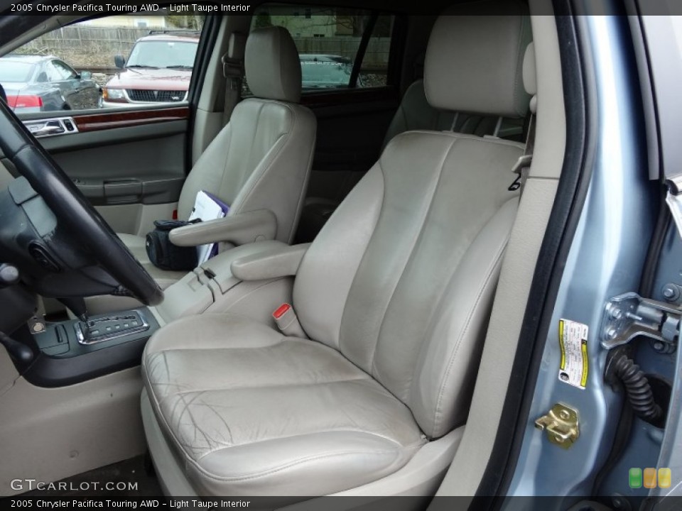 Light Taupe Interior Front Seat for the 2005 Chrysler Pacifica Touring AWD #79728120