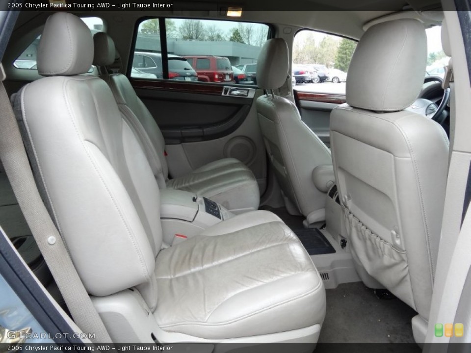 Light Taupe Interior Rear Seat for the 2005 Chrysler Pacifica Touring AWD #79728207