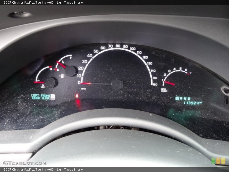 Light Taupe Interior Gauges for the 2005 Chrysler Pacifica Touring AWD #79728591