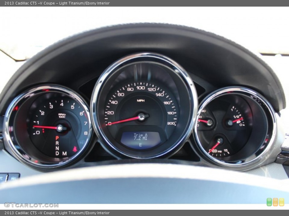 Light Titanium/Ebony Interior Gauges for the 2013 Cadillac CTS -V Coupe #79728839