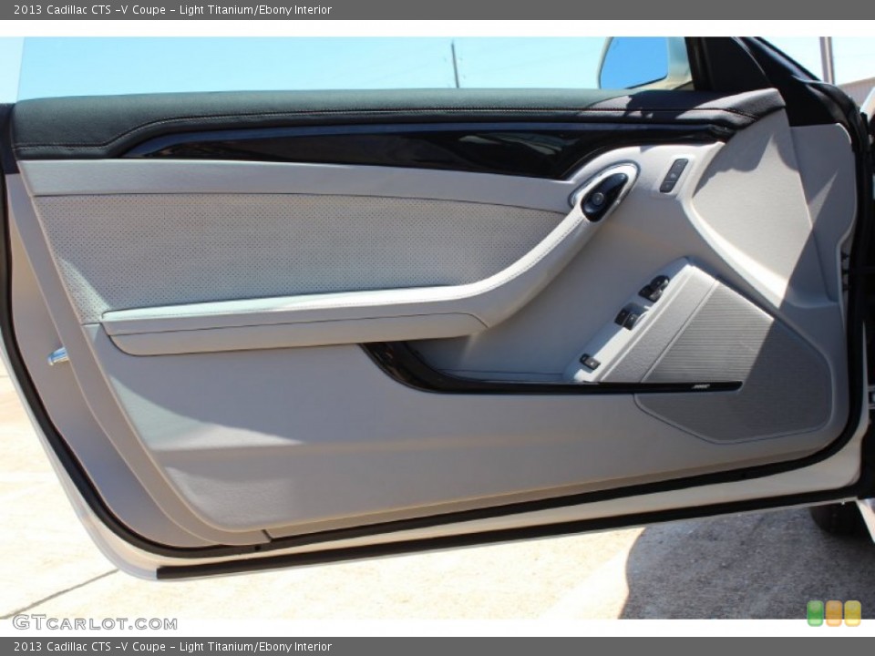 Light Titanium/Ebony Interior Door Panel for the 2013 Cadillac CTS -V Coupe #79728893