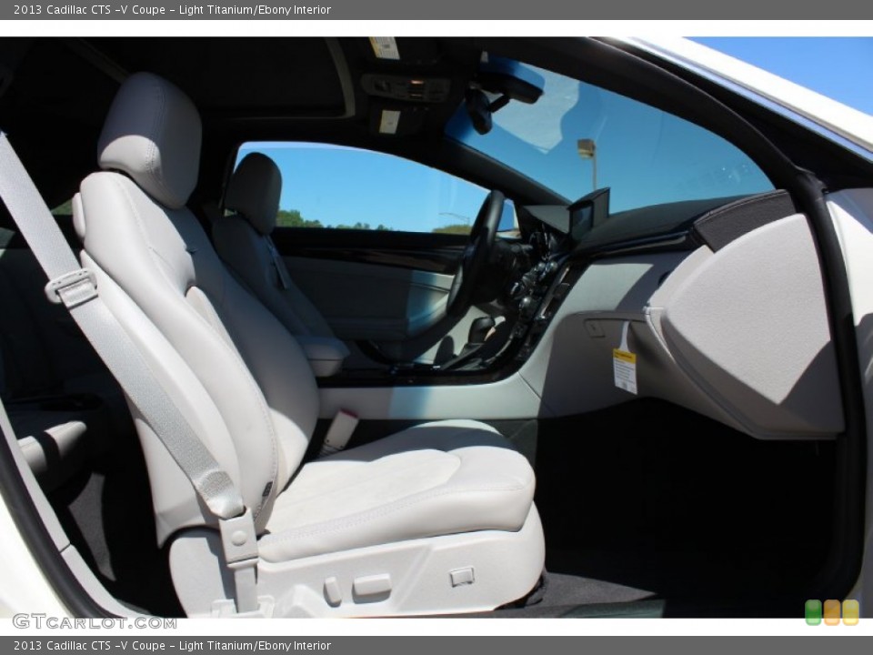 Light Titanium/Ebony Interior Front Seat for the 2013 Cadillac CTS -V Coupe #79728957