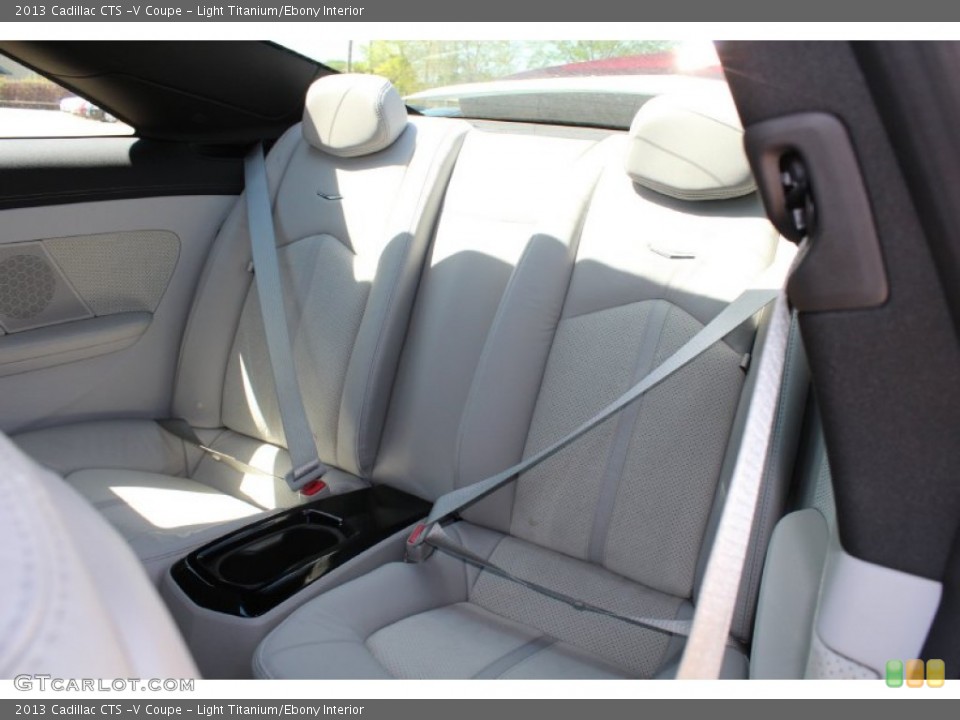 Light Titanium/Ebony Interior Rear Seat for the 2013 Cadillac CTS -V Coupe #79728983