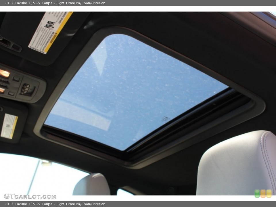 Light Titanium/Ebony Interior Sunroof for the 2013 Cadillac CTS -V Coupe #79729071