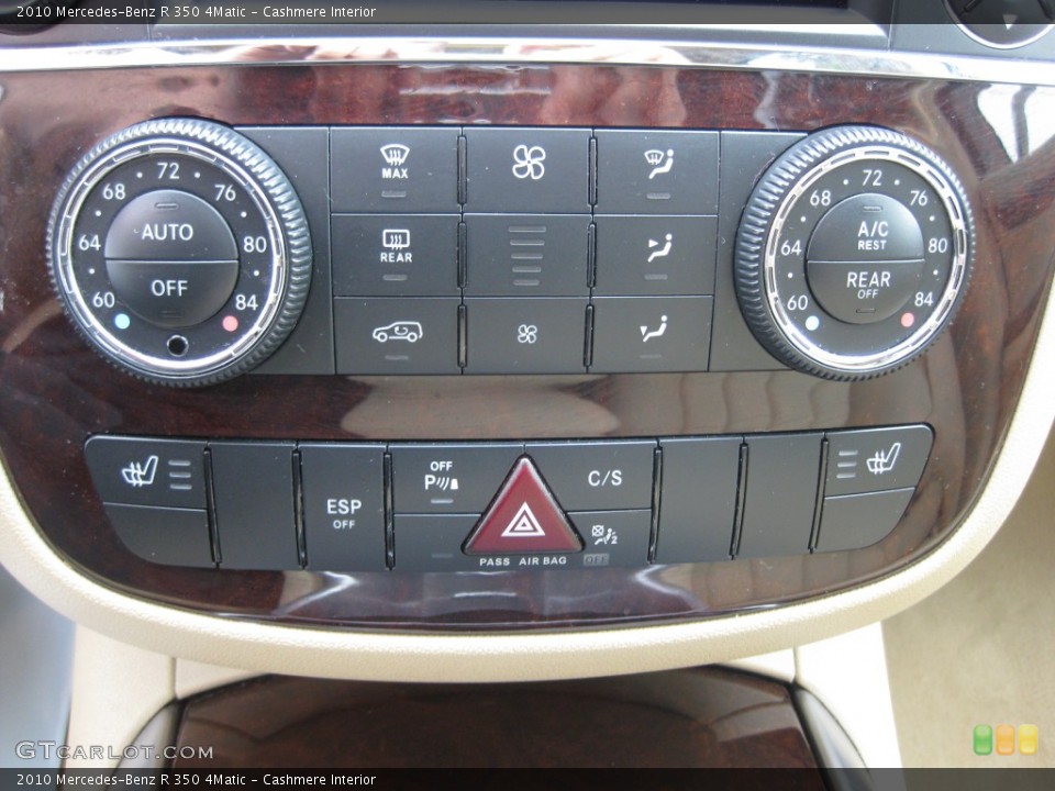 Cashmere Interior Controls for the 2010 Mercedes-Benz R 350 4Matic #79731071