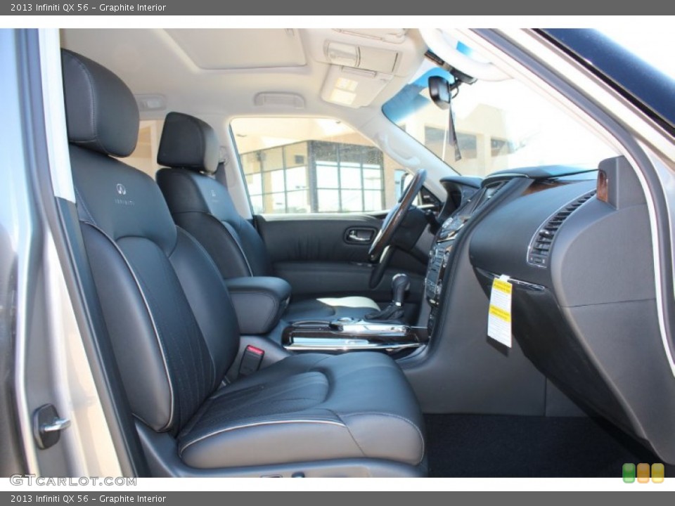Graphite Interior Front Seat for the 2013 Infiniti QX 56 #79732799