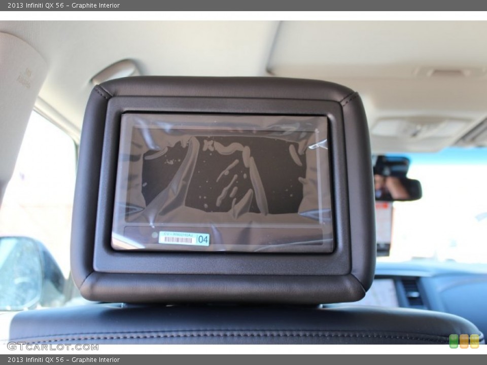 Graphite Interior Entertainment System for the 2013 Infiniti QX 56 #79733047