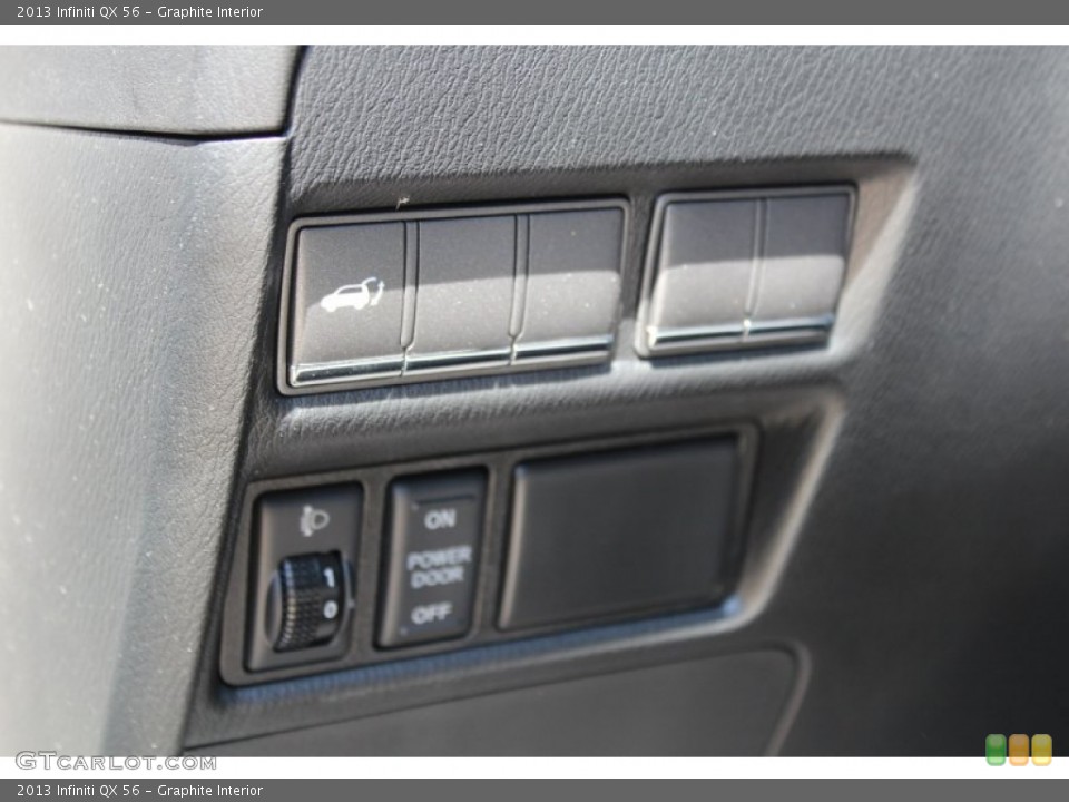 Graphite Interior Controls for the 2013 Infiniti QX 56 #79733319