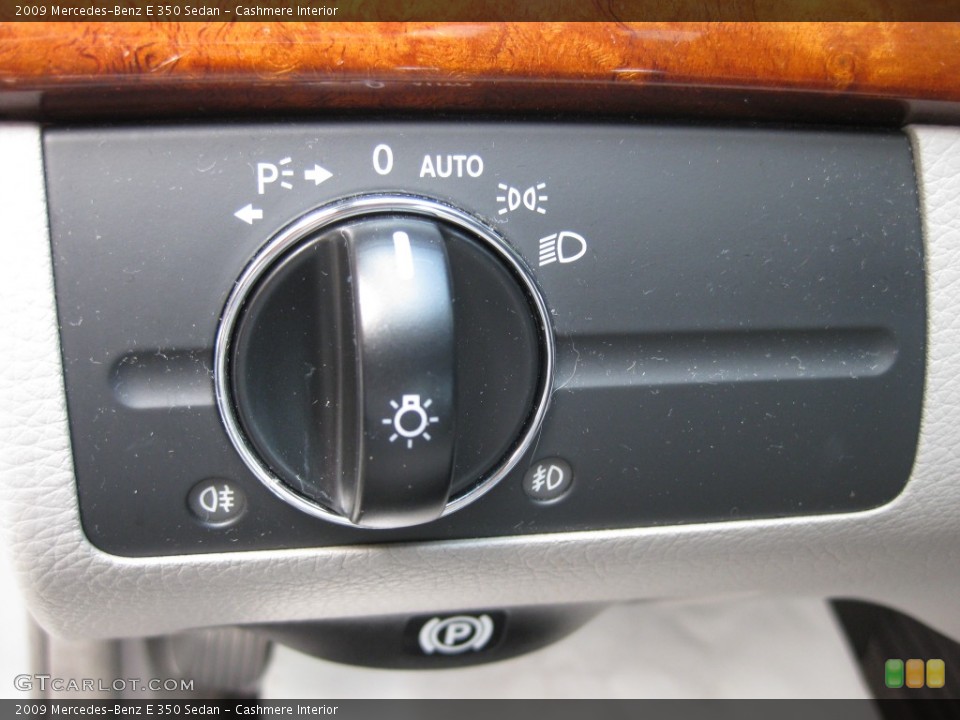 Cashmere Interior Controls for the 2009 Mercedes-Benz E 350 Sedan #79734324