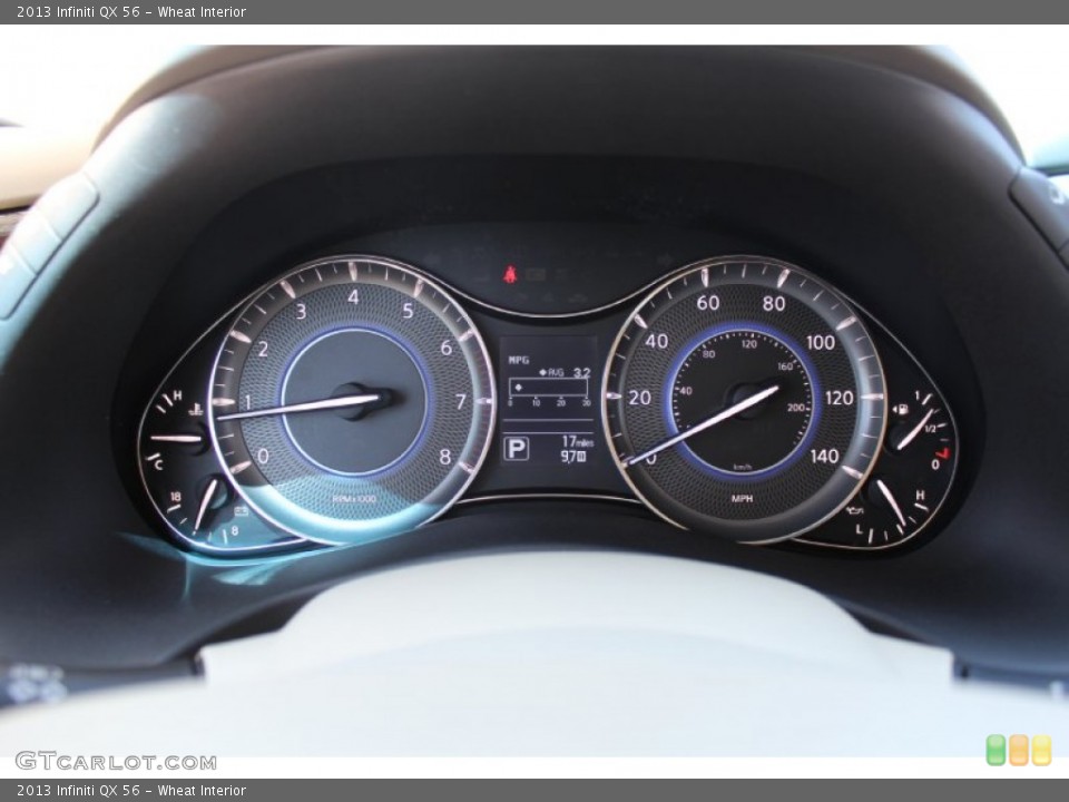 Wheat Interior Gauges for the 2013 Infiniti QX 56 #79734752