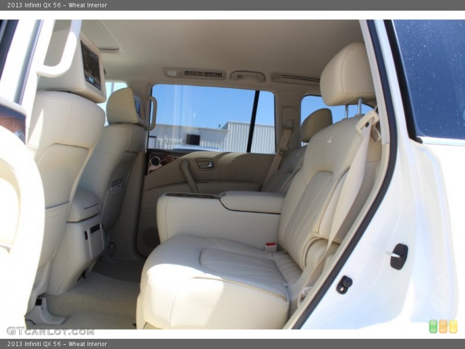 Wheat Interior Rear Seat for the 2013 Infiniti QX 56 #79734913