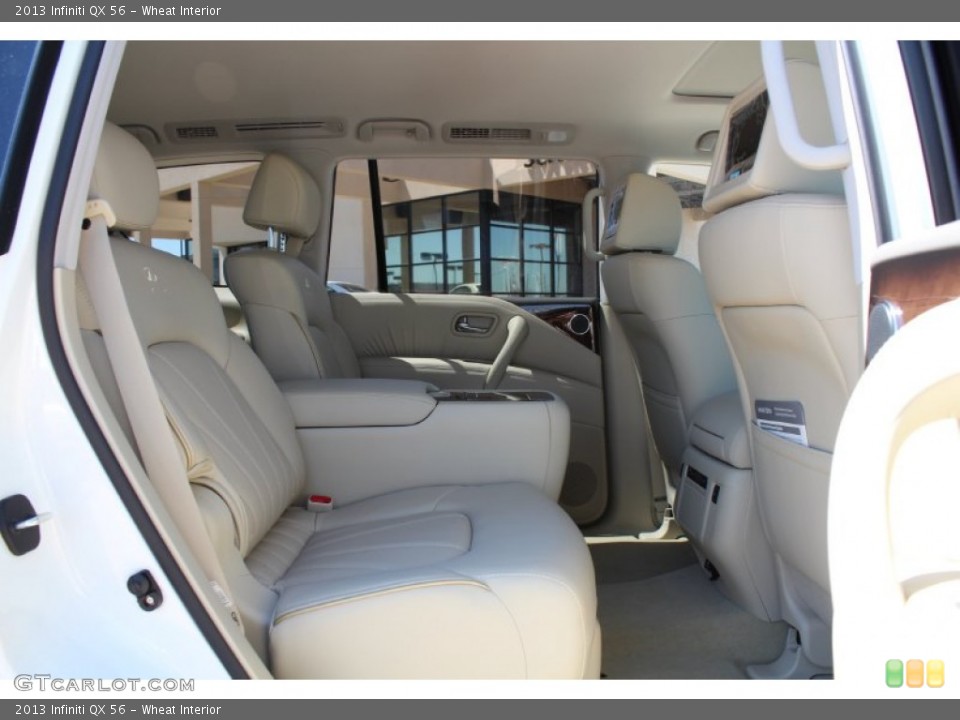 Wheat Interior Rear Seat for the 2013 Infiniti QX 56 #79734975