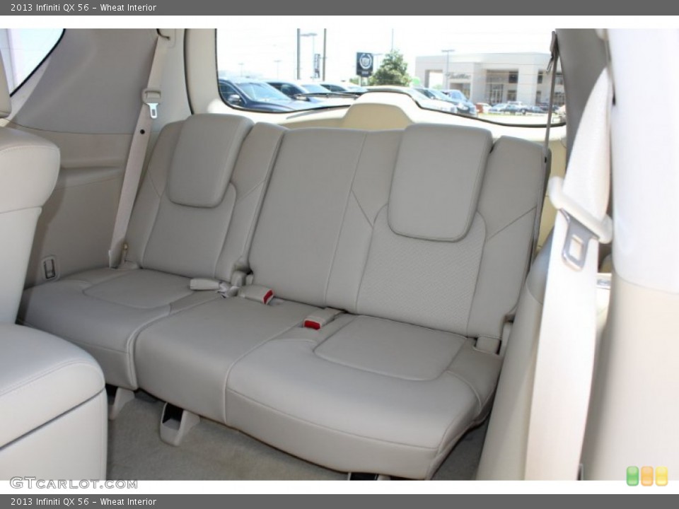 Wheat Interior Rear Seat for the 2013 Infiniti QX 56 #79734999