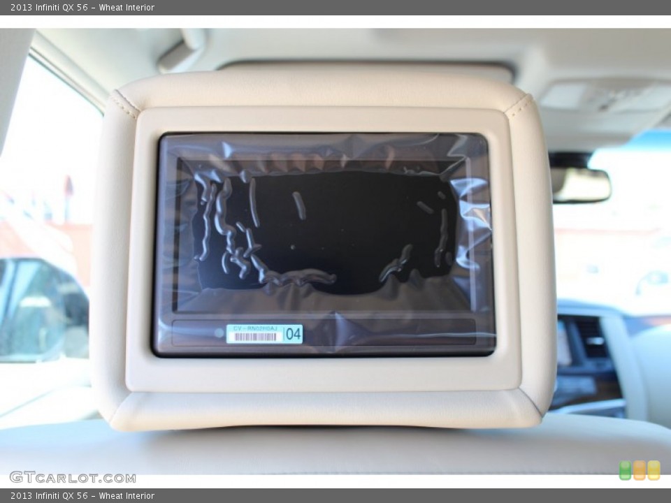Wheat Interior Entertainment System for the 2013 Infiniti QX 56 #79735161