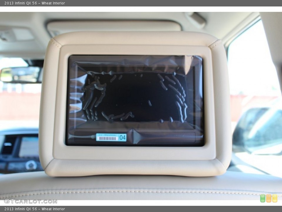 Wheat Interior Entertainment System for the 2013 Infiniti QX 56 #79735201