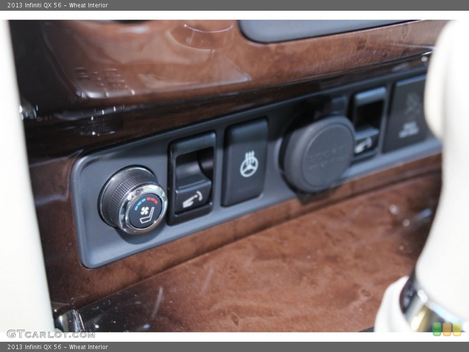 Wheat Interior Controls for the 2013 Infiniti QX 56 #79735287
