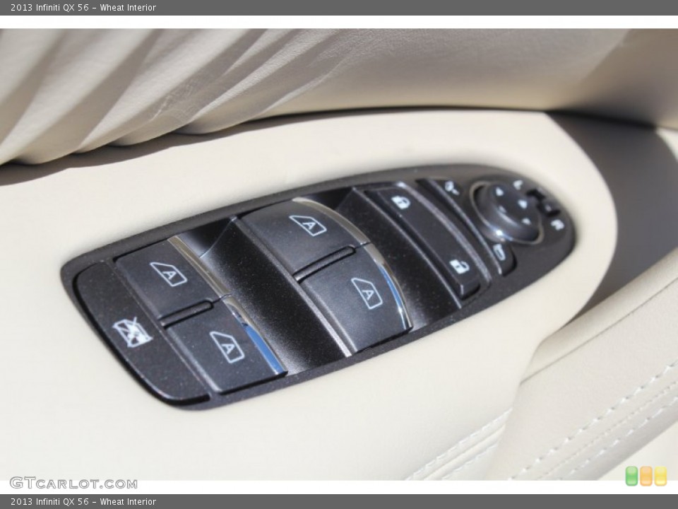 Wheat Interior Controls for the 2013 Infiniti QX 56 #79735387