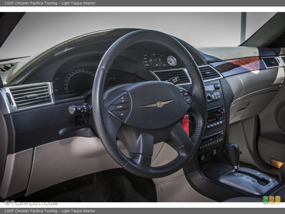 Light Taupe Interior Steering Wheel for the 2005 Chrysler Pacifica Touring #79736302