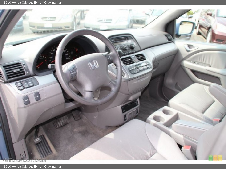 Gray 2010 Honda Odyssey Interiors