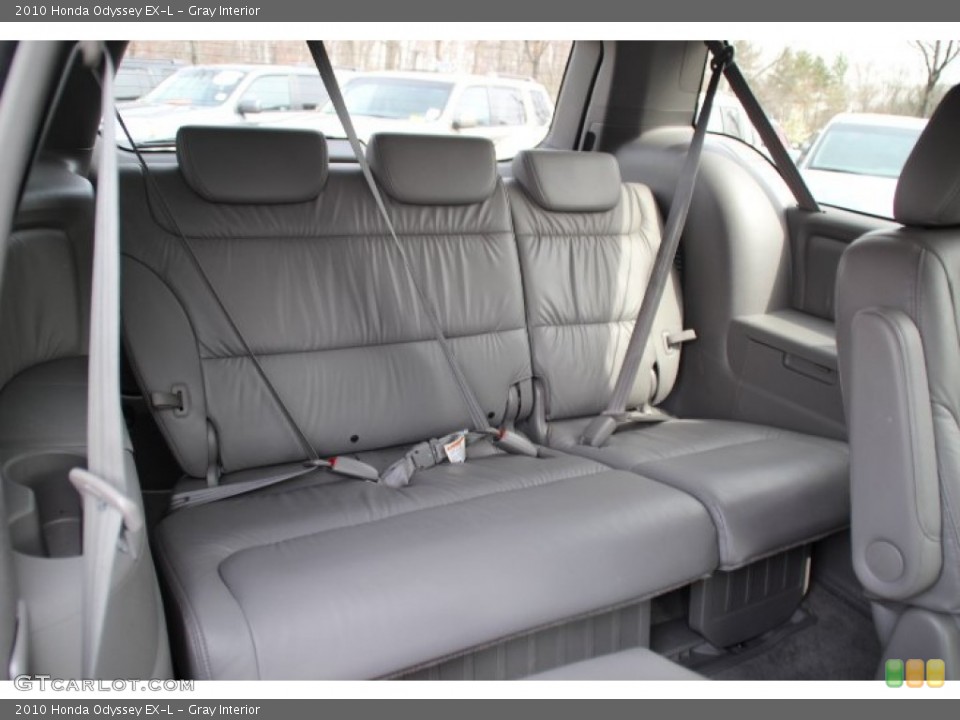 Gray Interior Rear Seat for the 2010 Honda Odyssey EX-L #79736656