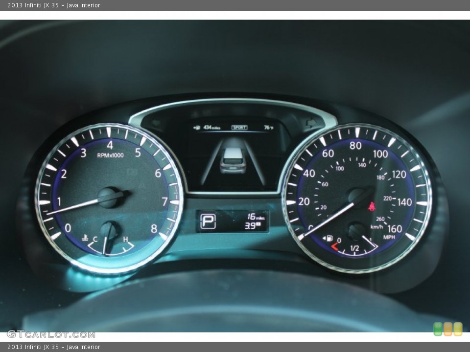 Java Interior Gauges for the 2013 Infiniti JX 35 #79736960