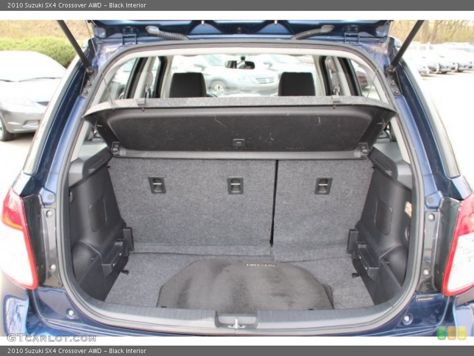 Black Interior Trunk for the 2010 Suzuki SX4 Crossover AWD #79740881