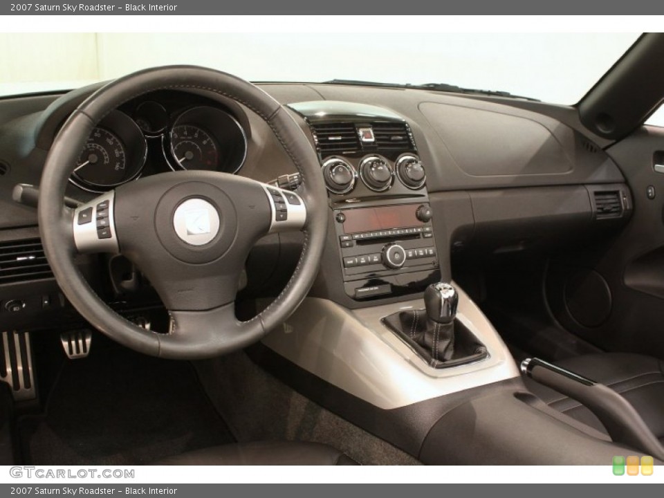 Black Interior Dashboard for the 2007 Saturn Sky Roadster #79741276