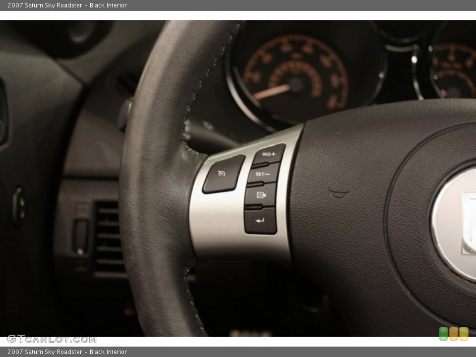 Black Interior Controls for the 2007 Saturn Sky Roadster #79741321