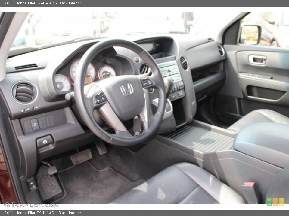 Black Interior Prime Interior for the 2011 Honda Pilot EX-L 4WD #79741335