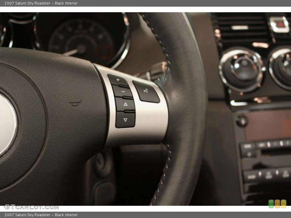 Black Interior Controls for the 2007 Saturn Sky Roadster #79741344