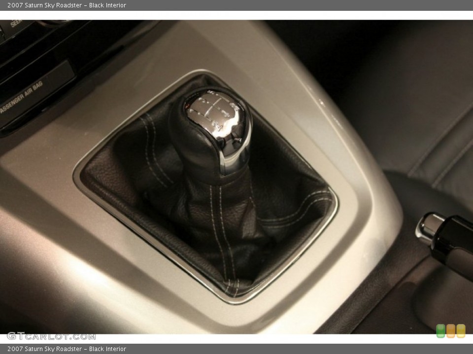 Black Interior Transmission for the 2007 Saturn Sky Roadster #79741433