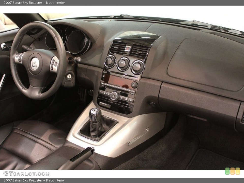 Black Interior Dashboard for the 2007 Saturn Sky Roadster #79741459