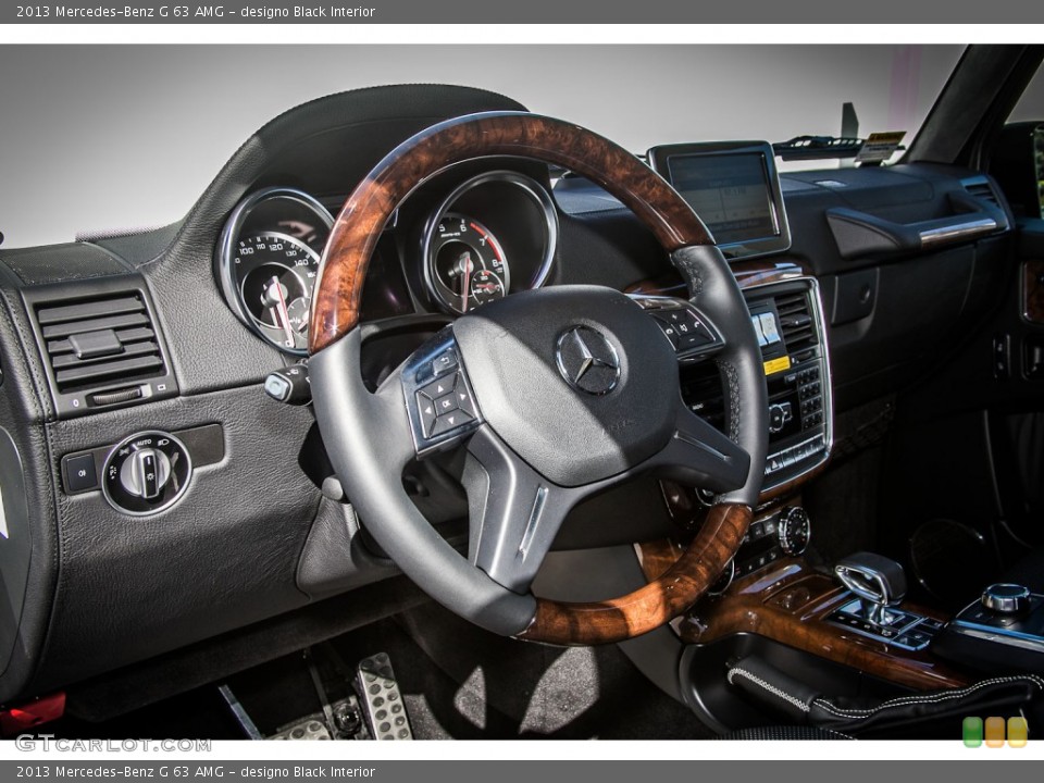 designo Black Interior Steering Wheel for the 2013 Mercedes-Benz G 63 AMG #79742273