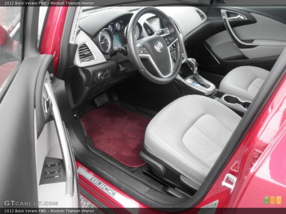 Medium Titanium Interior Prime Interior for the 2012 Buick Verano FWD #79742351