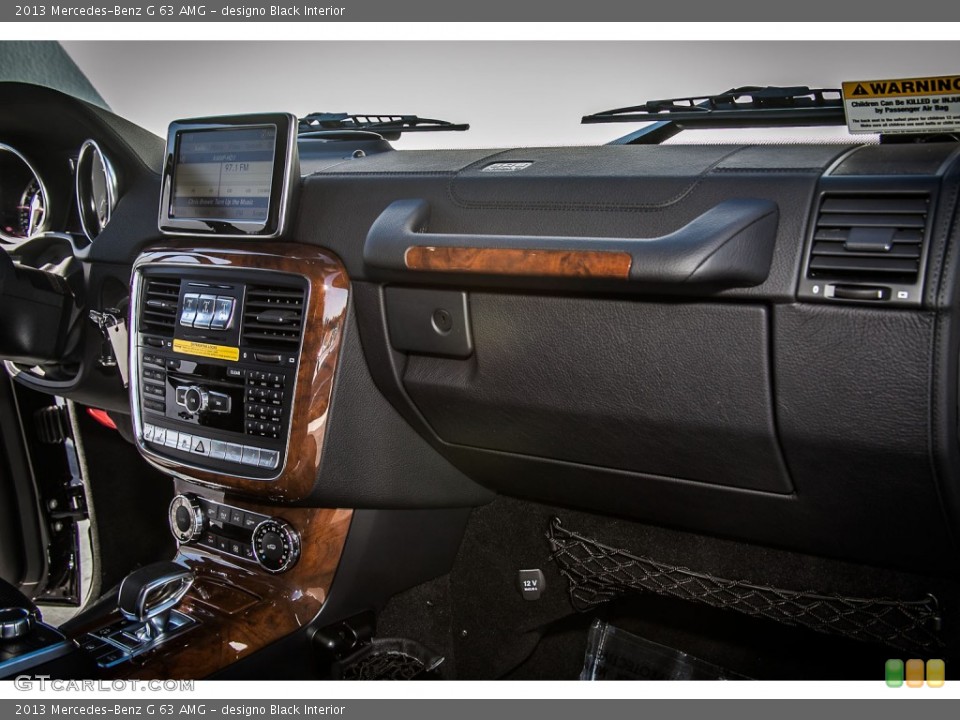 designo Black Interior Dashboard for the 2013 Mercedes-Benz G 63 AMG #79742382