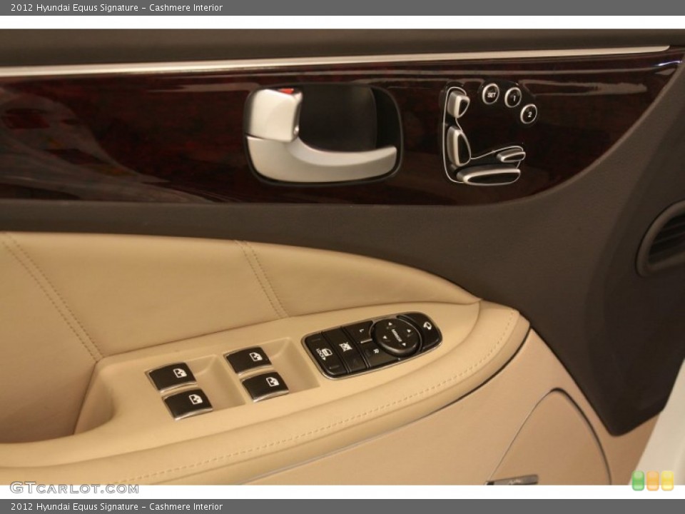 Cashmere Interior Controls for the 2012 Hyundai Equus Signature #79743249