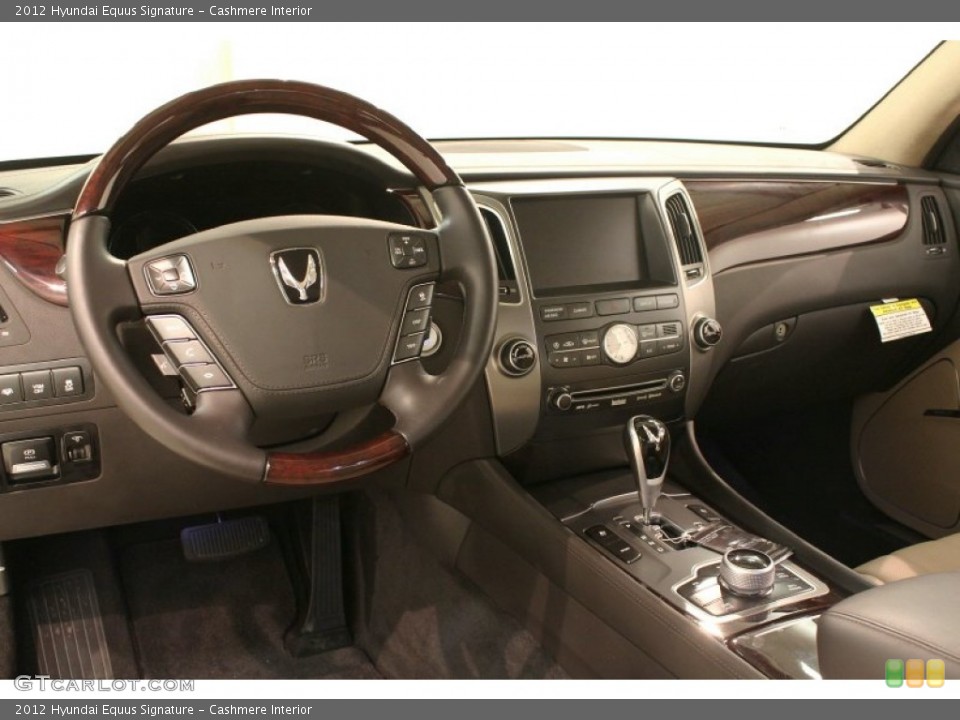 Cashmere Interior Dashboard for the 2012 Hyundai Equus Signature #79743337