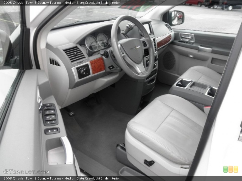 Medium Slate Gray/Light Shale Interior Prime Interior for the 2008 Chrysler Town & Country Touring #79743572