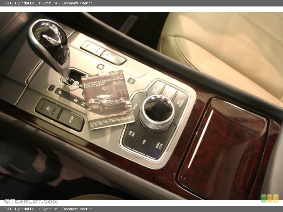 Cashmere Interior Transmission for the 2012 Hyundai Equus Signature #79743826