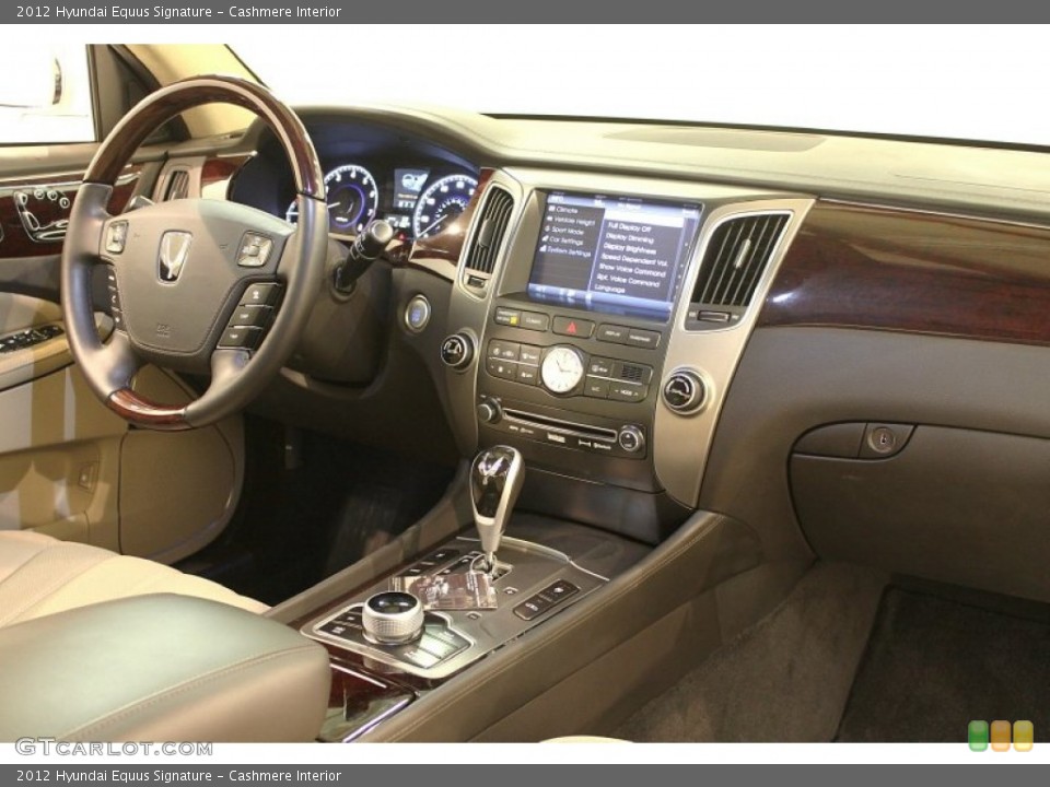 Cashmere Interior Dashboard for the 2012 Hyundai Equus Signature #79743911