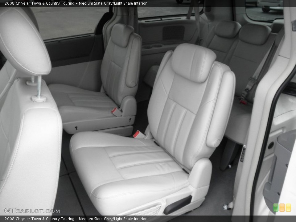 Medium Slate Gray/Light Shale Interior Rear Seat for the 2008 Chrysler Town & Country Touring #79743925